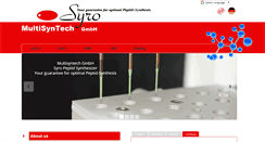 Desktop Screenshot of multisyntech.com